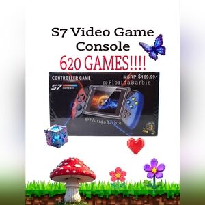 S7 Handheld Console Electronics Retro Classic Kids Adults Video Games System